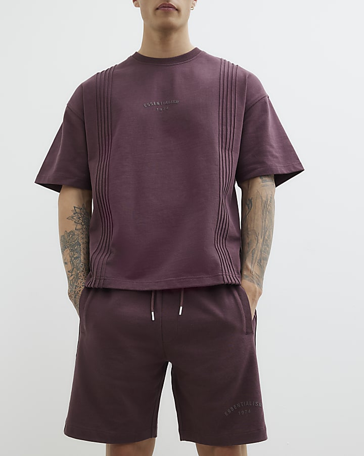 Red Essentialism 1974 Pleated Shorts