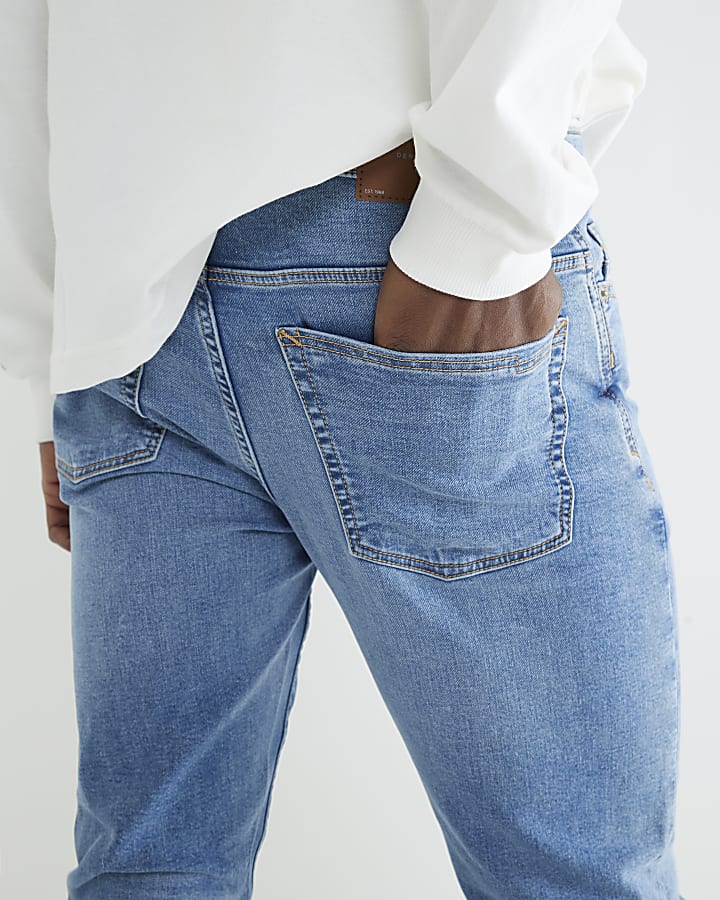 Blue Skinny Fit Jeans