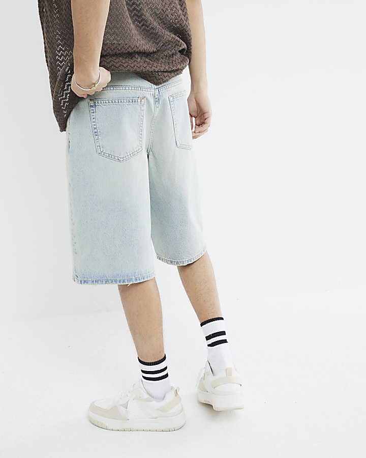 Blue Denim Jorts