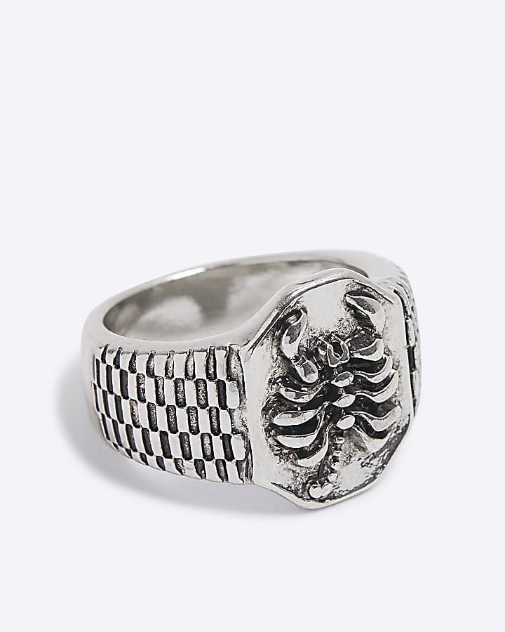 Silver Scorpion Ring