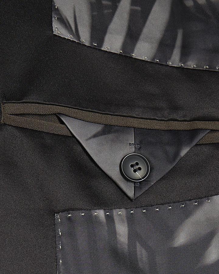 Green Slim Fit Suit Jacket