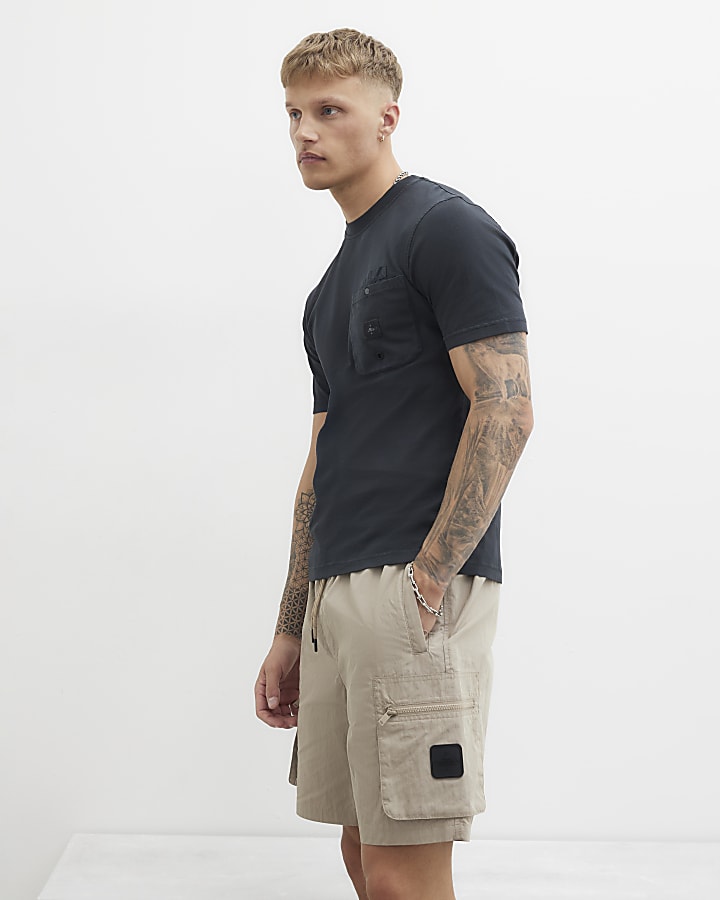 Stone Cargo Shorts