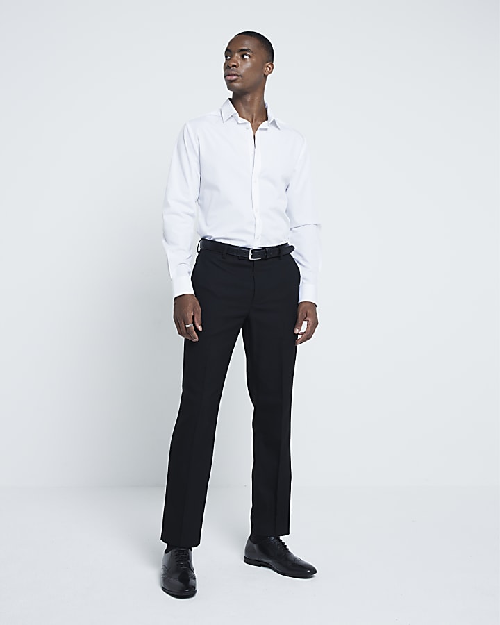 White slim fit shirt