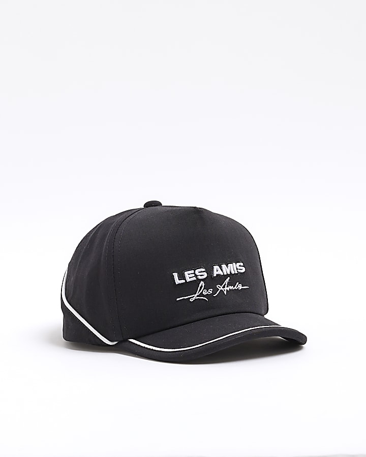 Mini Boys Black Les Amis Baseball Cap