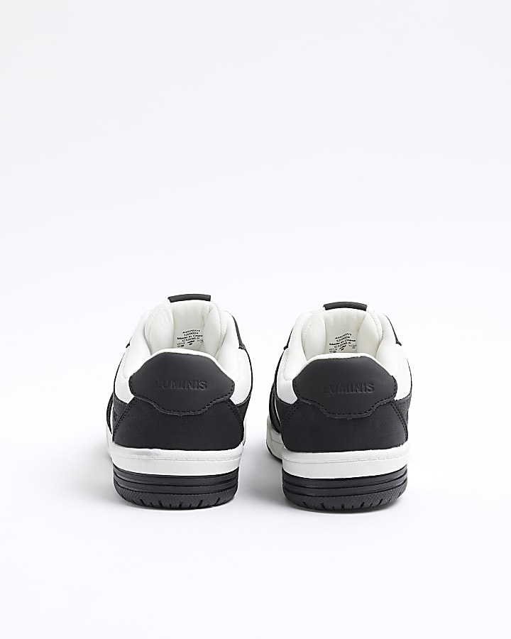 Boys Black Monochrome Luminis Laced Trainers
