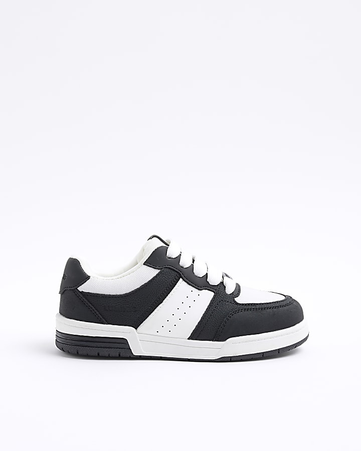 Boys Black Monochrome Luminis Laced Trainers