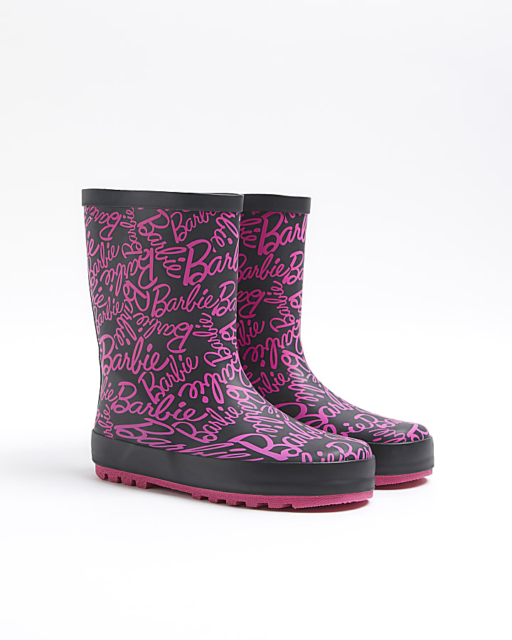 Pink Barbie Wellies