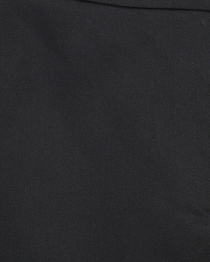 Petite Black Slim Cigarette Trousers