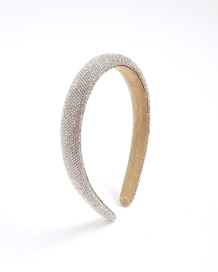 Silver Rhinestone Headband