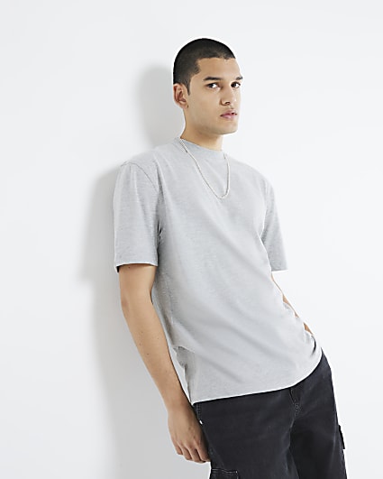 Grey Regular Fit T-Shirt