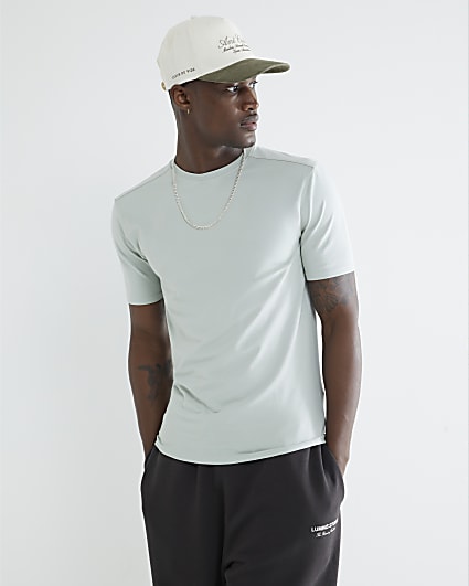 Green Muscle Fit T-Shirt