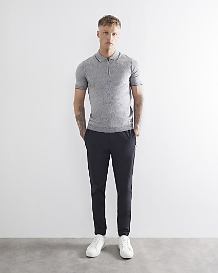 Black Skinny Fit Trousers