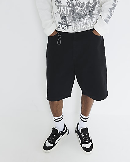 Black Skater Shorts