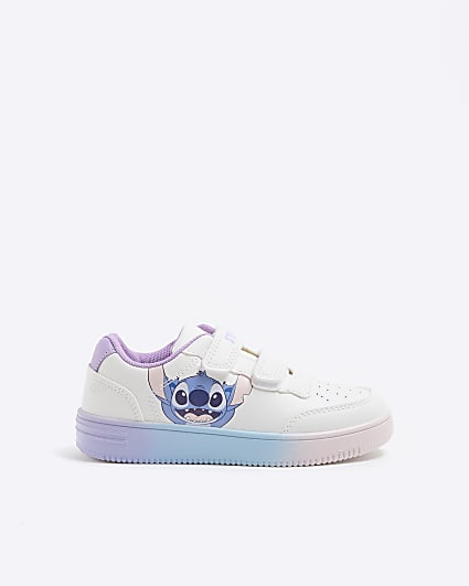 White Stitch Ombre Sole Trainers