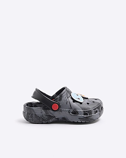 Mini Black Pokemon Clogs