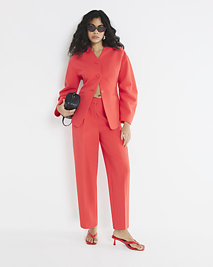 Red Barrel Leg Trousers